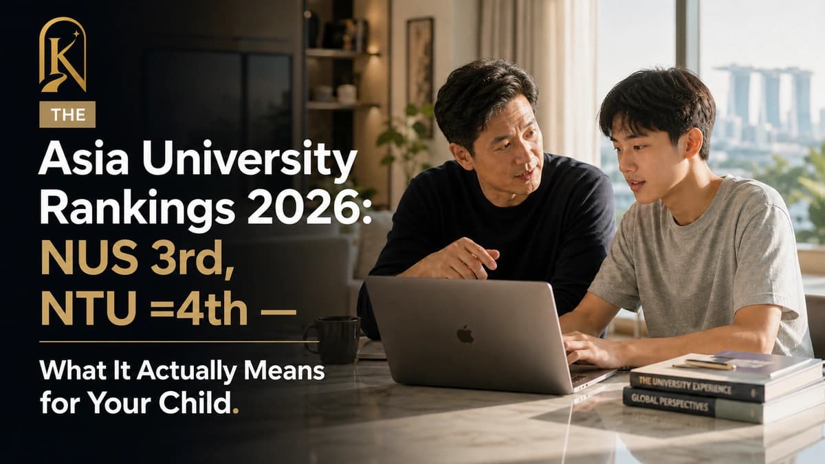 THE Asia University Rankings 2026 — NUS 3rd and NTU tied 4th in Asia