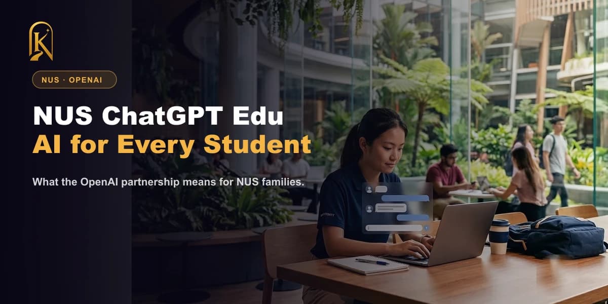 NUS ChatGPT Edu — OpenAI partnership giving all NUS students AI access from August 2026