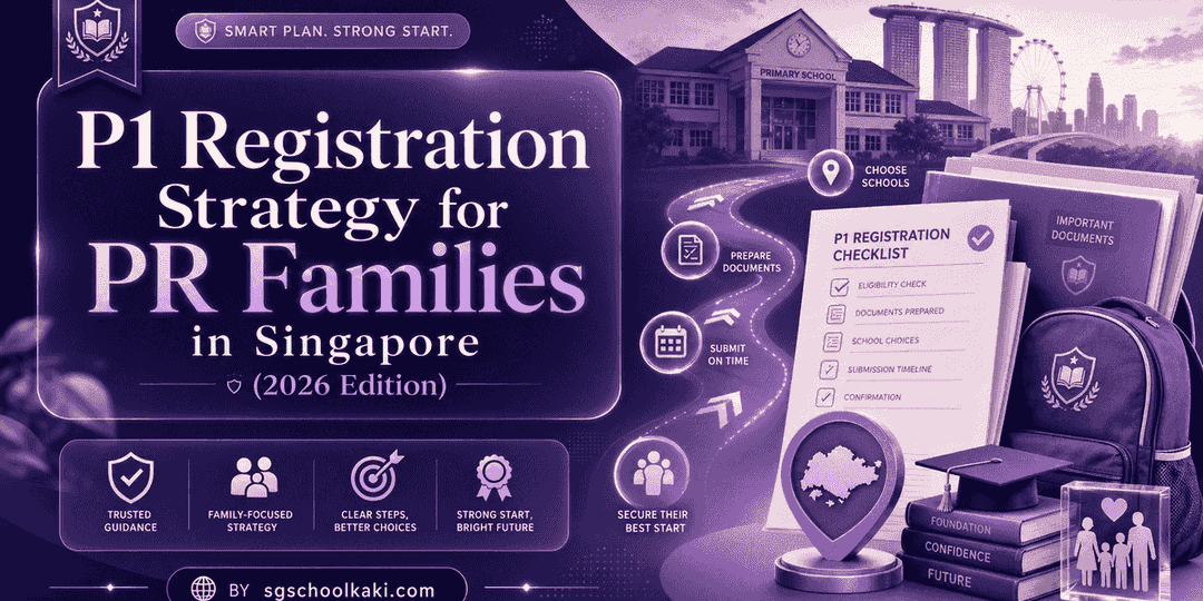 P1 Registration Strategy for PR Families in Singapore (2026 Edition)