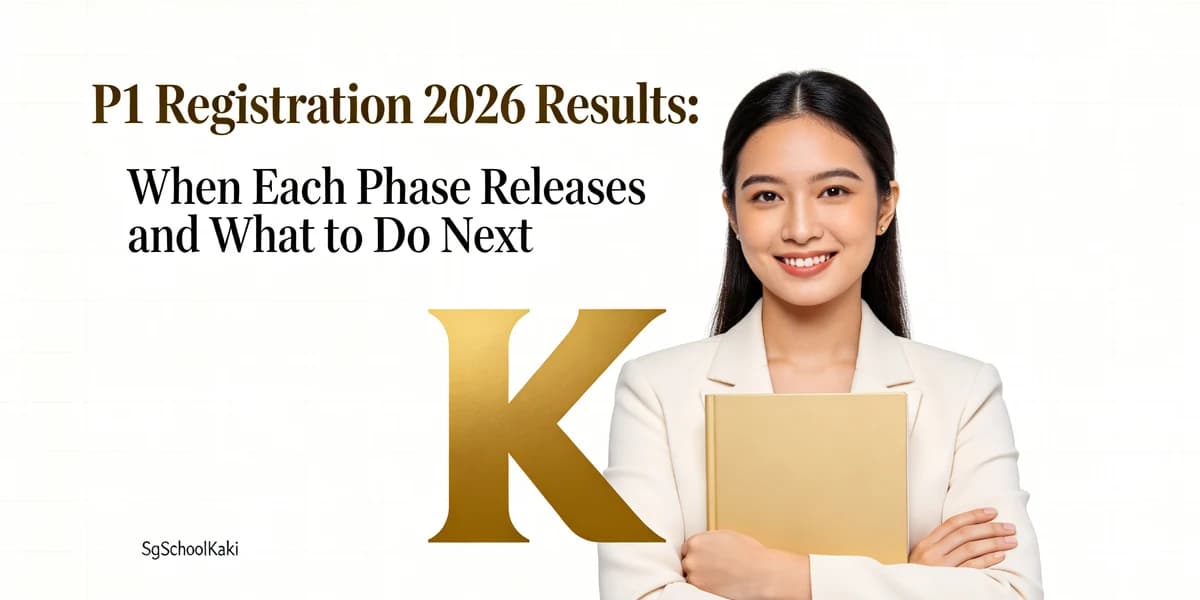 P1 Registration 2026 results release dates for every phase — parent guide